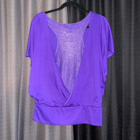 Purple tunic shirt - Picture 2 of 4